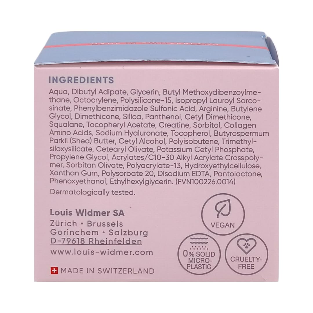 Louis Widmer hydraderm Tagesemulsion UV30 unparfümiert 2x 50 ml I für normale & Mischhaut I Anti-Ageing Tagespflege I Feuchtigkeit I Lichtschutzfaktor 30 I Spar-Set plus Pharma Perle give-away