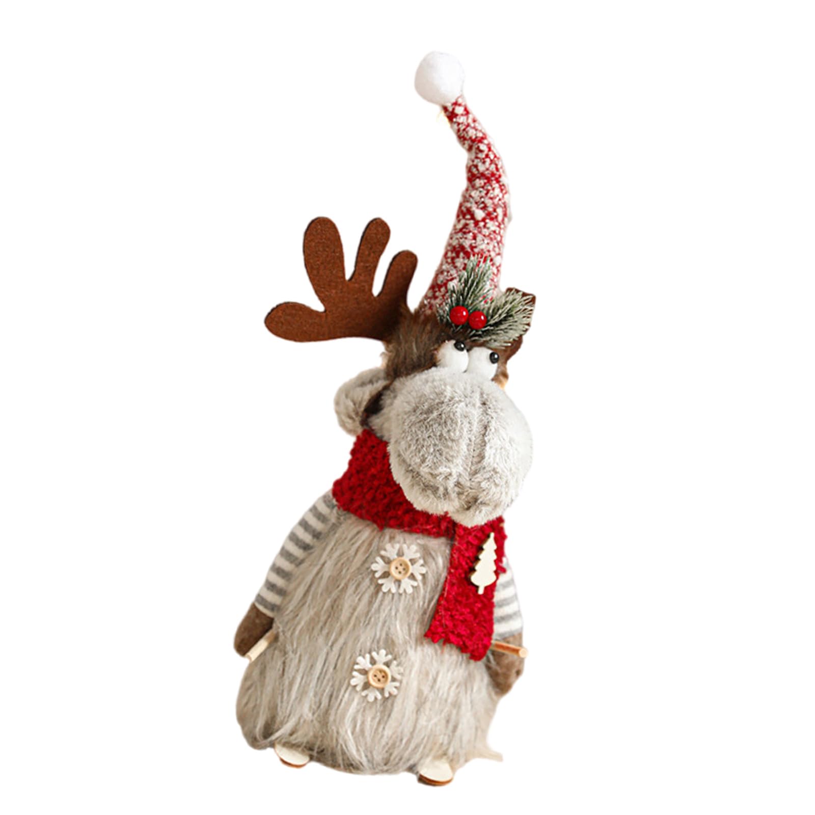 Elnwnnkc Sleigh Elk Reindeer Decoration Functional Christmas Reindeer Sculpture Ornament For Window Displays Decoration Festival Ornament