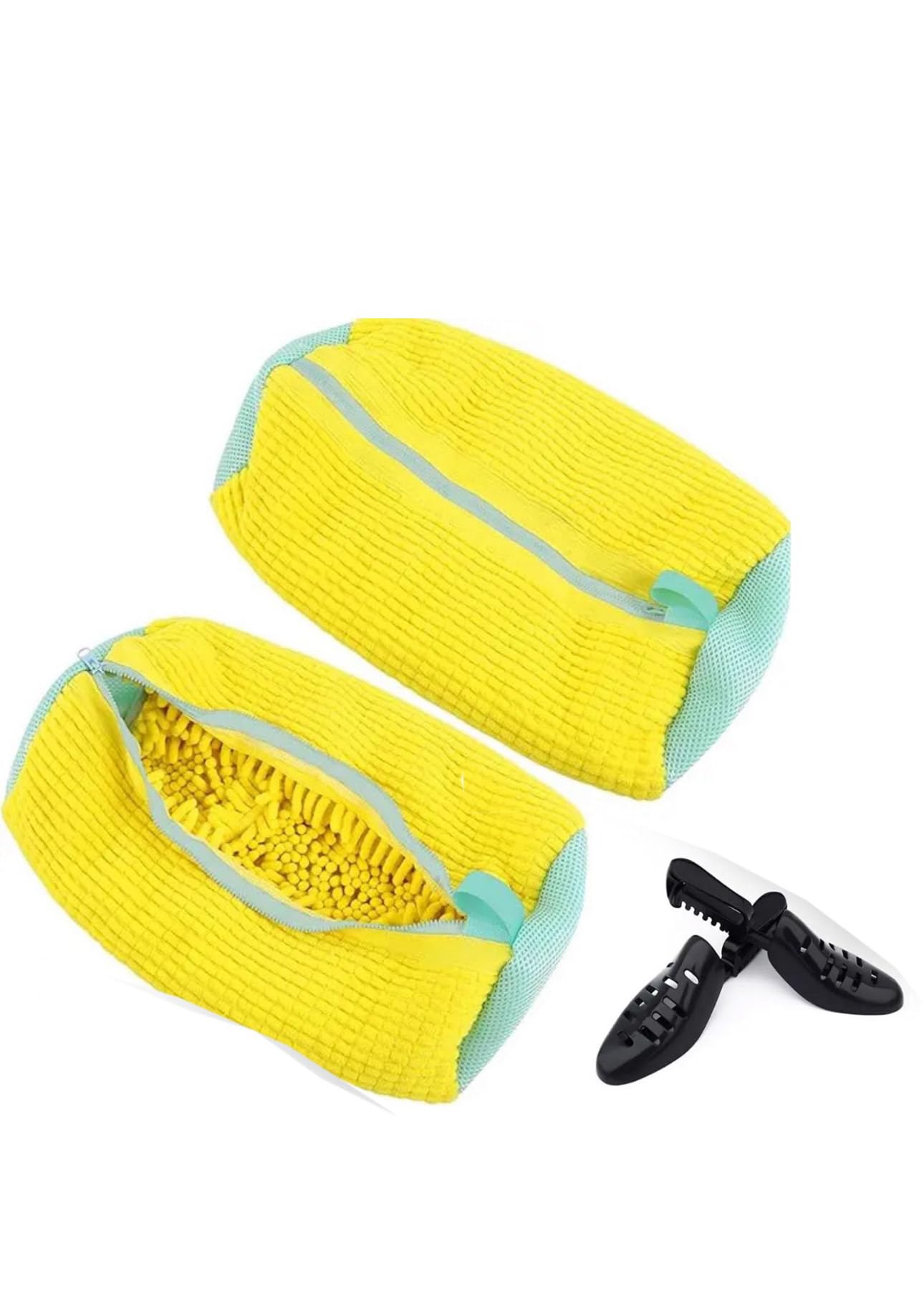 Shubag Sneaker Shoe Washing Machine Bags with Anti-Deformation Plastic Support