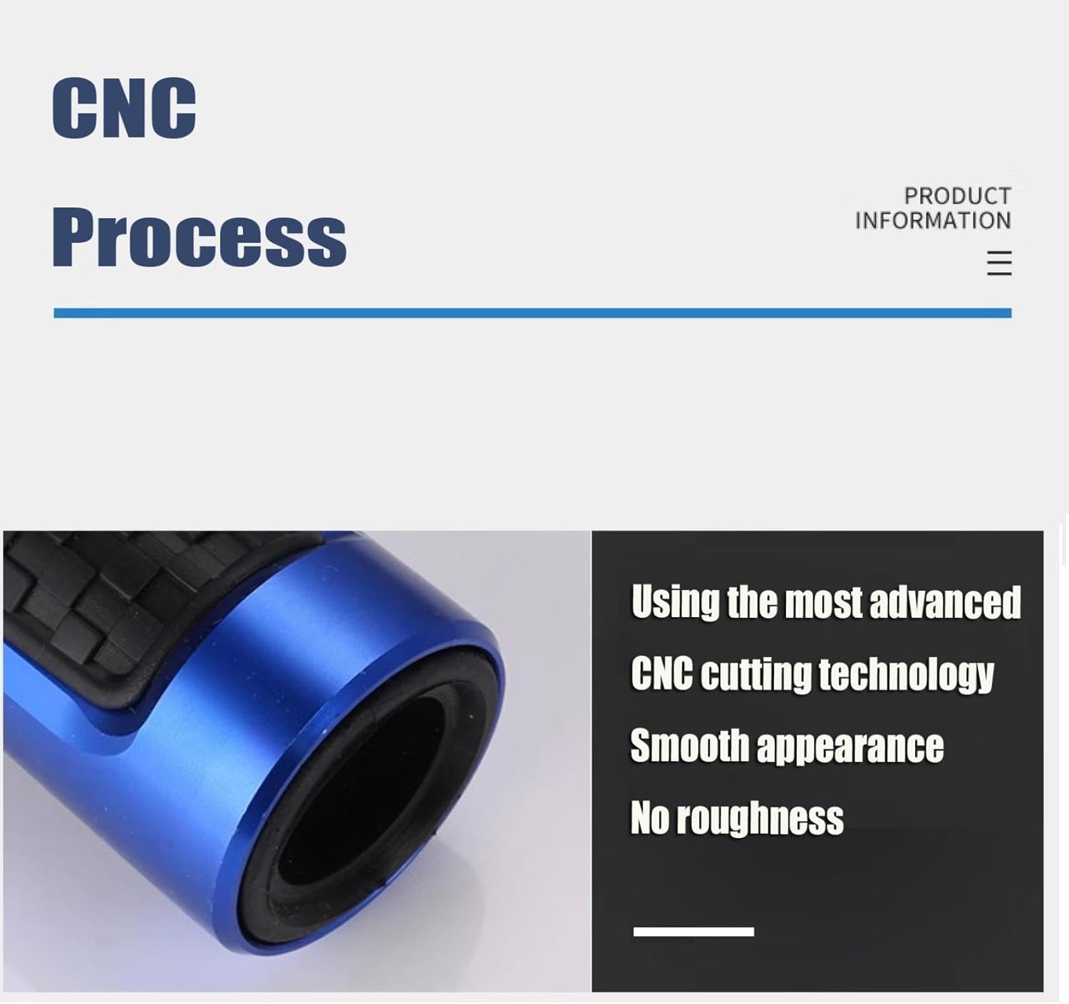 Motorcycle Handlebar Grips for Honda CBR300R CBR300 CBR 300R CB 300 R Motorcycle Anti-Skid Handlebar End Handlebar Hand Grips Rubber Grip Ends Plug 7/8'' 22mmGrips