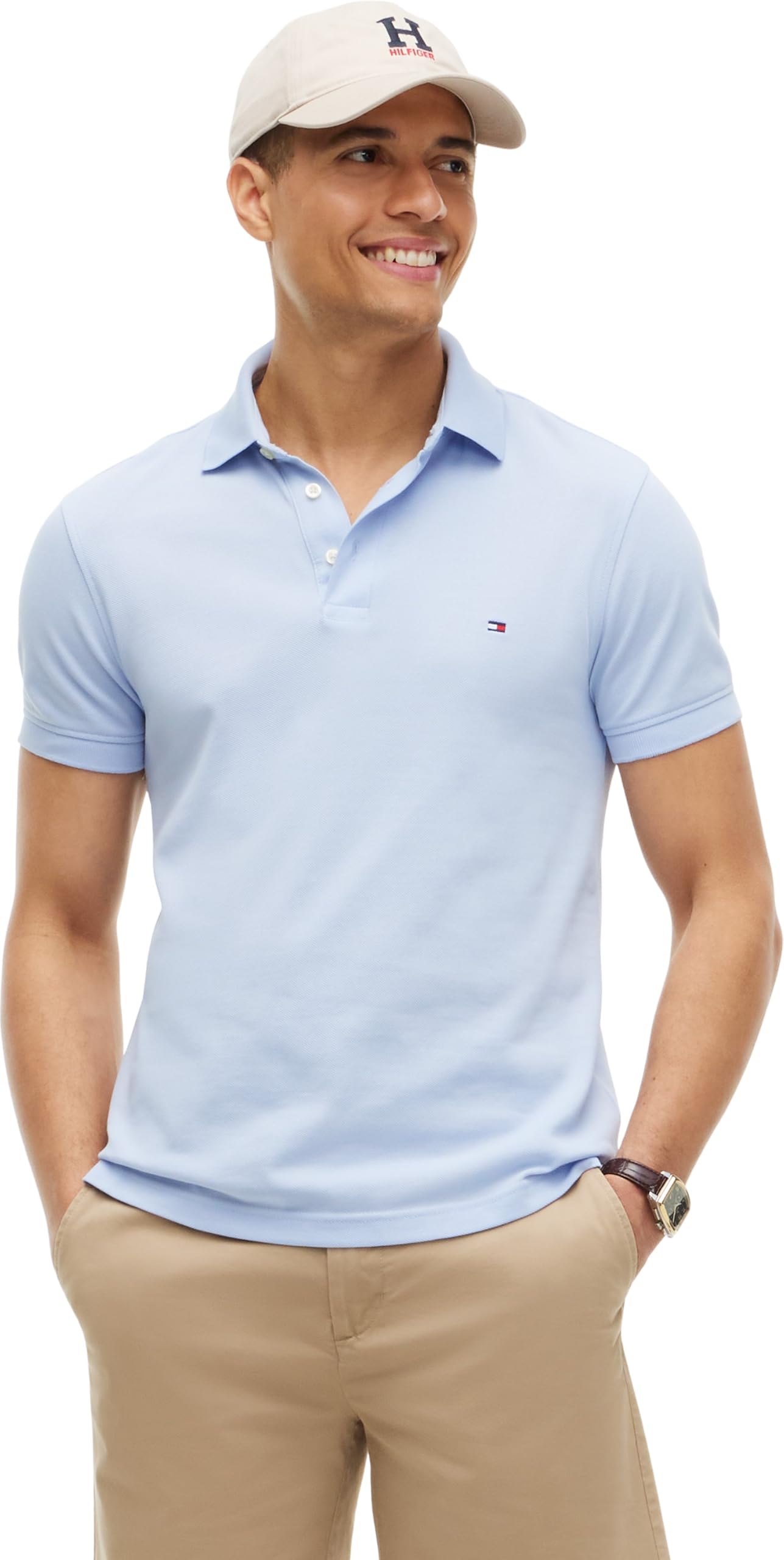 Tommy Hilfiger 1985 Slim Polo Koszulka Mężczyźni