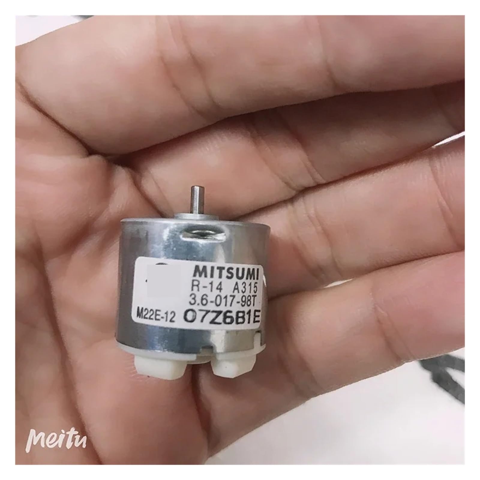 VXAXPOHZA M22E-12 6-Pole Rotor Electronic Starter DC 3V-6V 3.6V 3.7V Electronic Starter Large Torque DIY Tattoo Machine Shaver