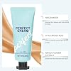 All over Complexion Perfector with Extra Large Body Makeup Brush, Body Full Coverage Perfector, Tattoo Cover up Cream, No Transfer, Long-Lasting Sweat-Proof Waterproof Concealer for Women (Natural)
