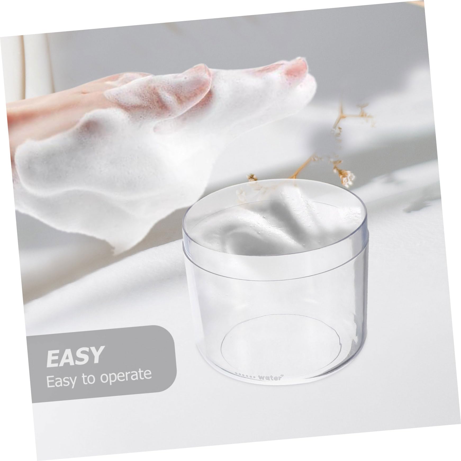 Healeved Pz Schiuma Detergente Maker Skincare Bubble Maker per Bagno Viso Wash Foamer