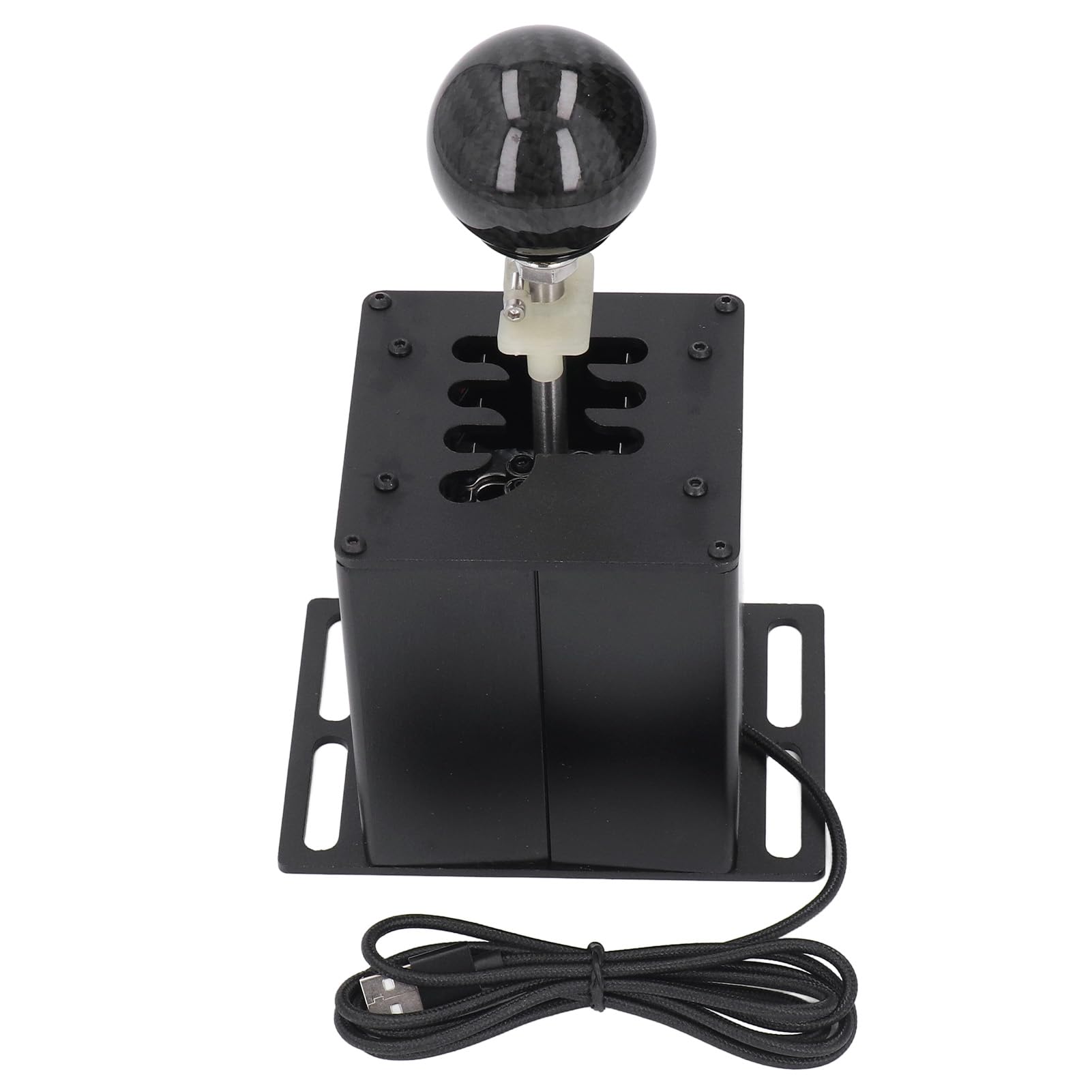 Omquot Simulatore USB per PC per Bambini, Realistico H Gear Migliora il Divertimento di Gioco per i Giochi di Corse, Costruzione in Alluminio
