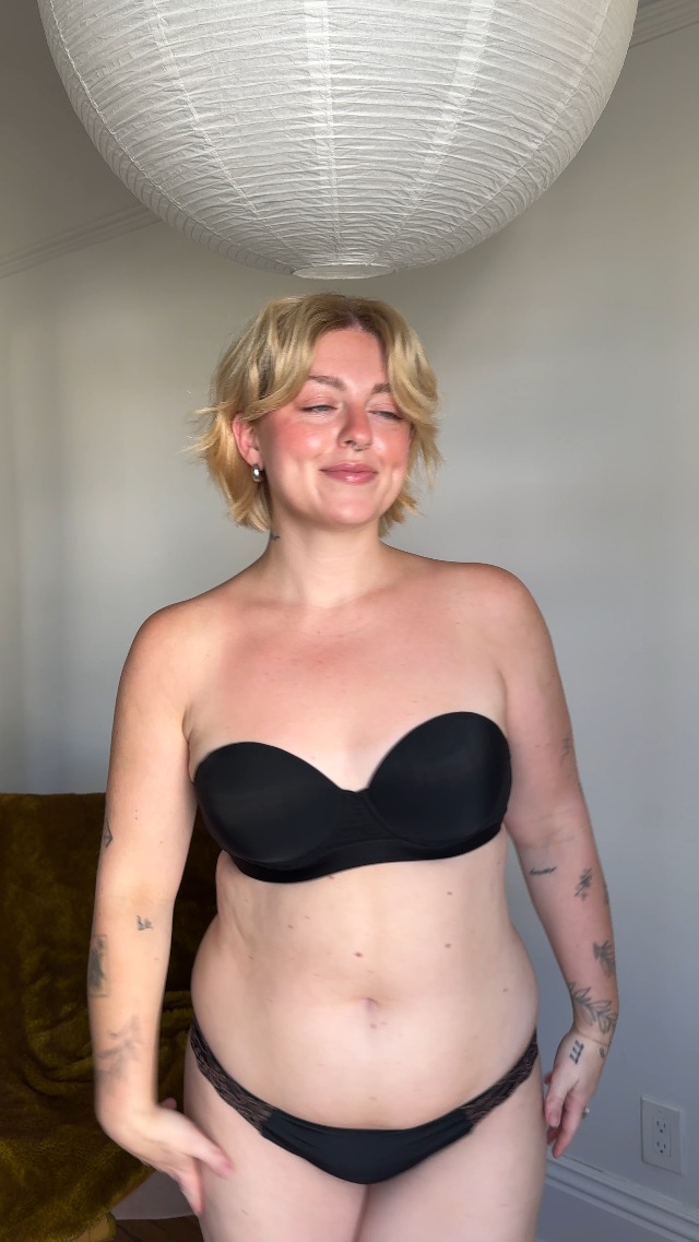 ゆうみ　38 Pepper Bra for AA–B Cups | Strapless Lightly Lined Multiway