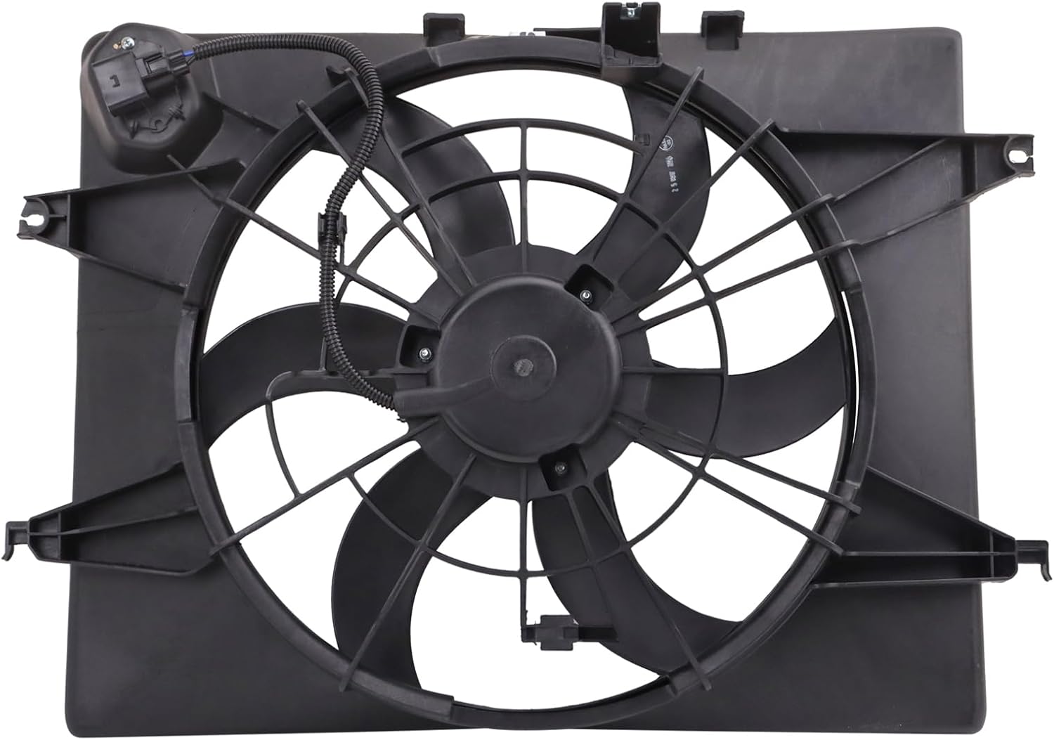 TRQ Radiator Cooling Fan Assembly for 2011–2014 Kia Optima