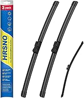 Vista 8 de Limpiaparabrisas de 24" + 19" con juegos de escobillas limpiaparabrisas traseras de 15", repuesto automotriz para Chevrolet Equinox 2005-2009, fácil