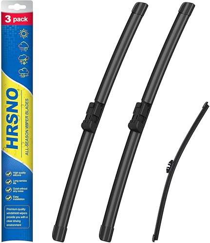 Miniatura 8 de Limpiaparabrisas de 24" + 19" con juegos de escobillas limpiaparabrisas traseras de 15", repuesto automotriz para Chevrolet Equinox 2005-2009, fácil