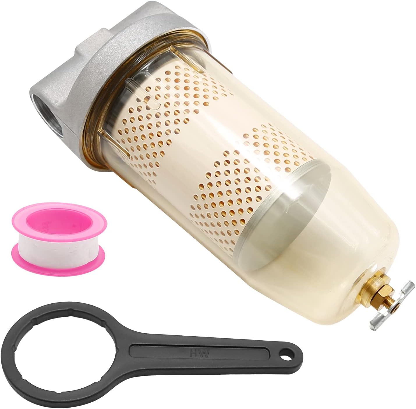 496 Fuel Tank Filter Assembly Replacement for Gasoline and