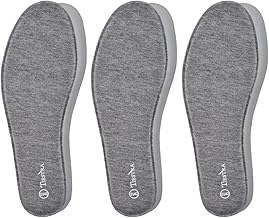 3 Pairs of Memory Foam Insoles for Men Women Soft Comfort Replacement Sole Shoe Insoles for Work Shoes Hiking Shoes Trainers Sports Shoes EU 36-46