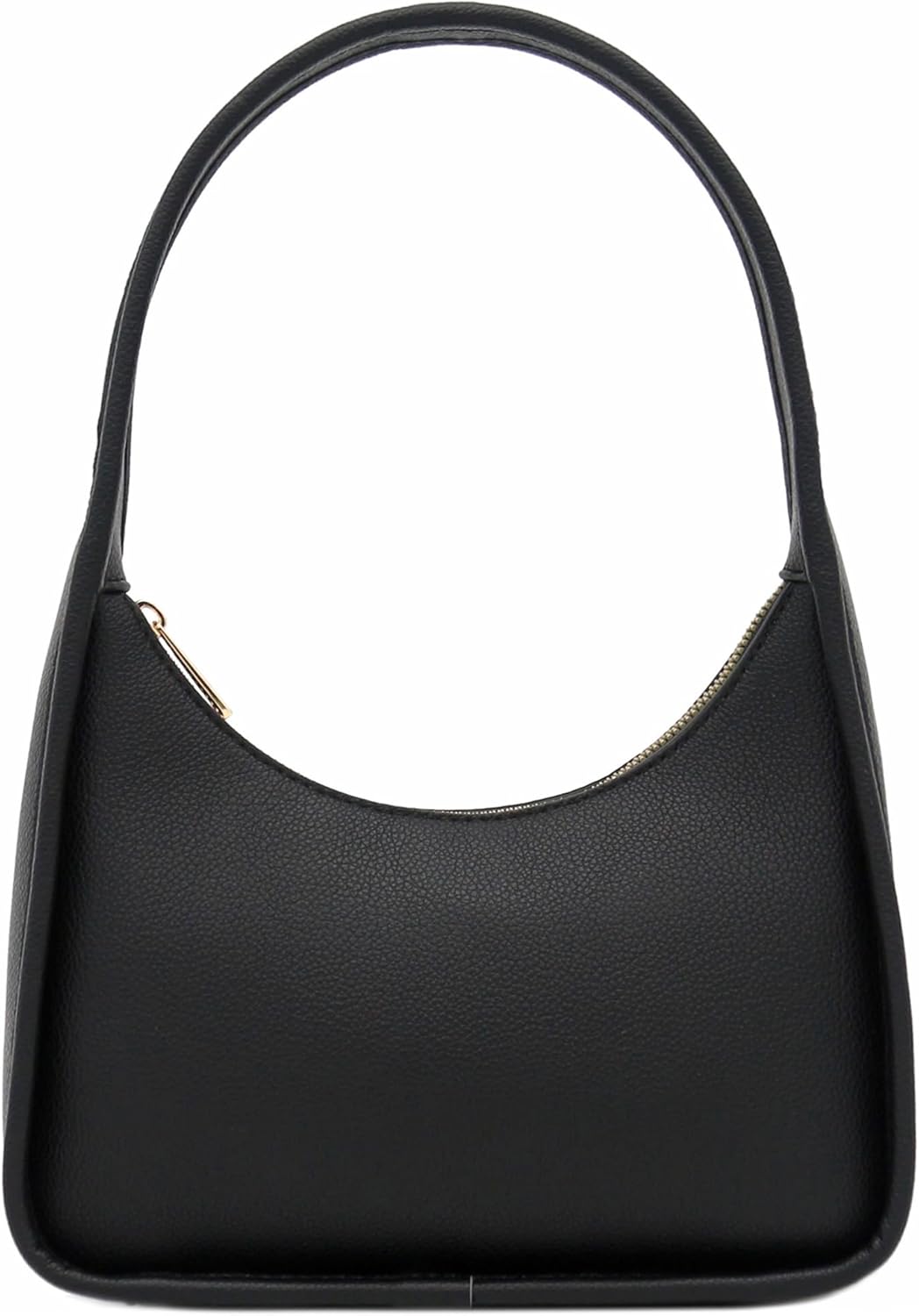 Small Curved Shoulder Bag Minimalist Underarm Crescent Handbag - Image 3