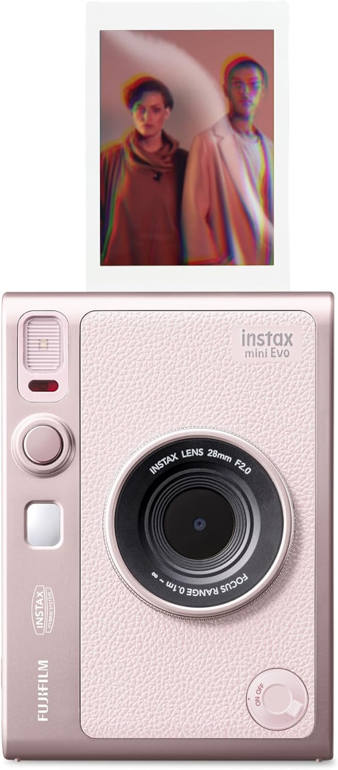 Amazon | FUJIFILM INSTAX MINI Evo ハイブリッドインスタントカメラ