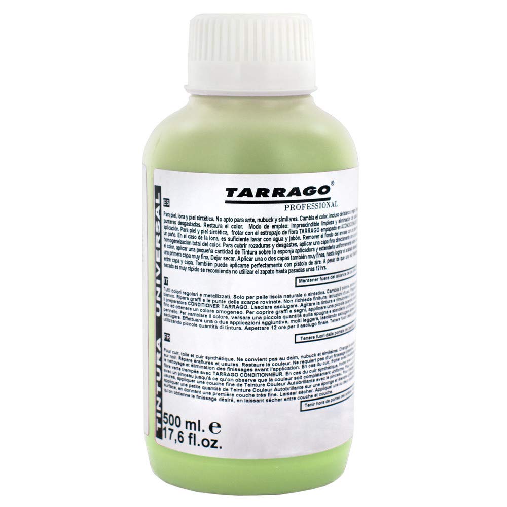 Tarrago | Tintura Universal |Tintura para Piel, Lona y Pieles Sintéticas