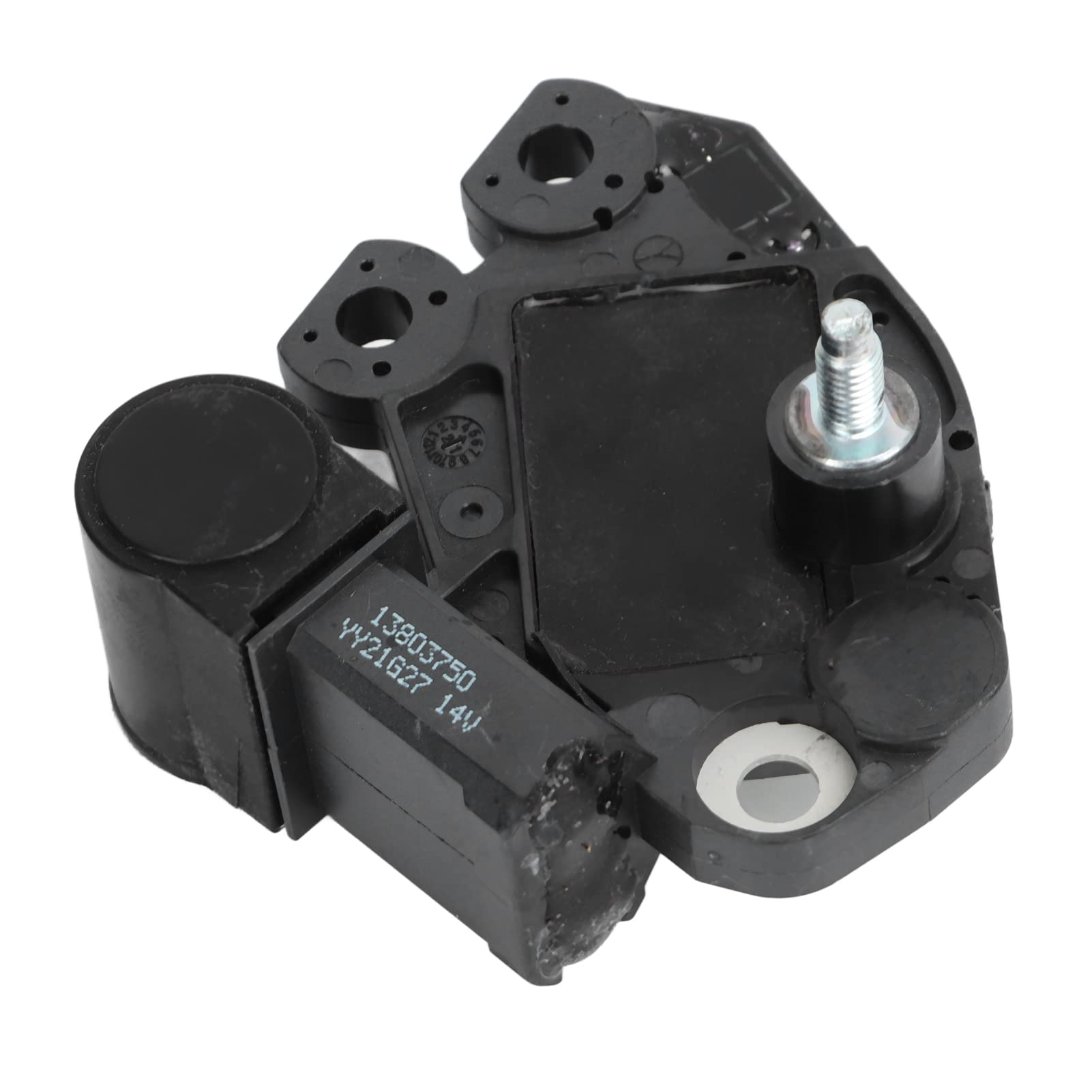 Lichtmaschinenspannungsregler, Kompatibel mit 545i 645ci X5 4.4i 4.8is – OE-Ersatz 595464 2609960 2714345 – Aluminiumlegierung und ABS-Konstruktion