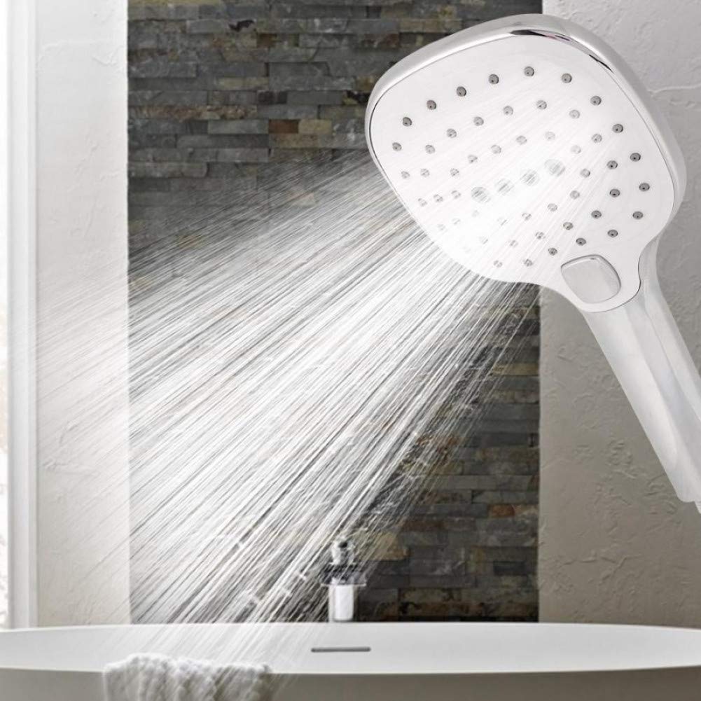 KEKEYANG rain Shower Head,Portable Handheld Shower Head with Powerful Shower Spray Showerhead High Pressure Bathroom Supplies Pommeau De Douche Showerhead