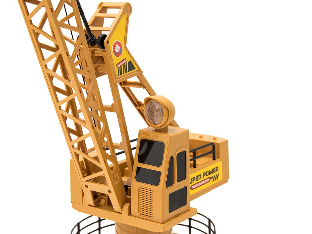 Jouet - TEOREMA GIOCATTOLI - Grue sur chenilles radiocommandée - 2,4 GHz - Lumières LED - Sons réels - Jeux - Jouets Jouet - TEOREMA GIOCATTOLI - Grue sur chenilles radiocommandée - 2,4 GHz - Lumières LED - Sons réels - Jeux - Jouets