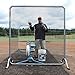 JUGS Fixed-Frame Softball Protective Screen - Softball Pitcher and Pitching Machine Protection, 6.5'H x 6'W with a with a 33