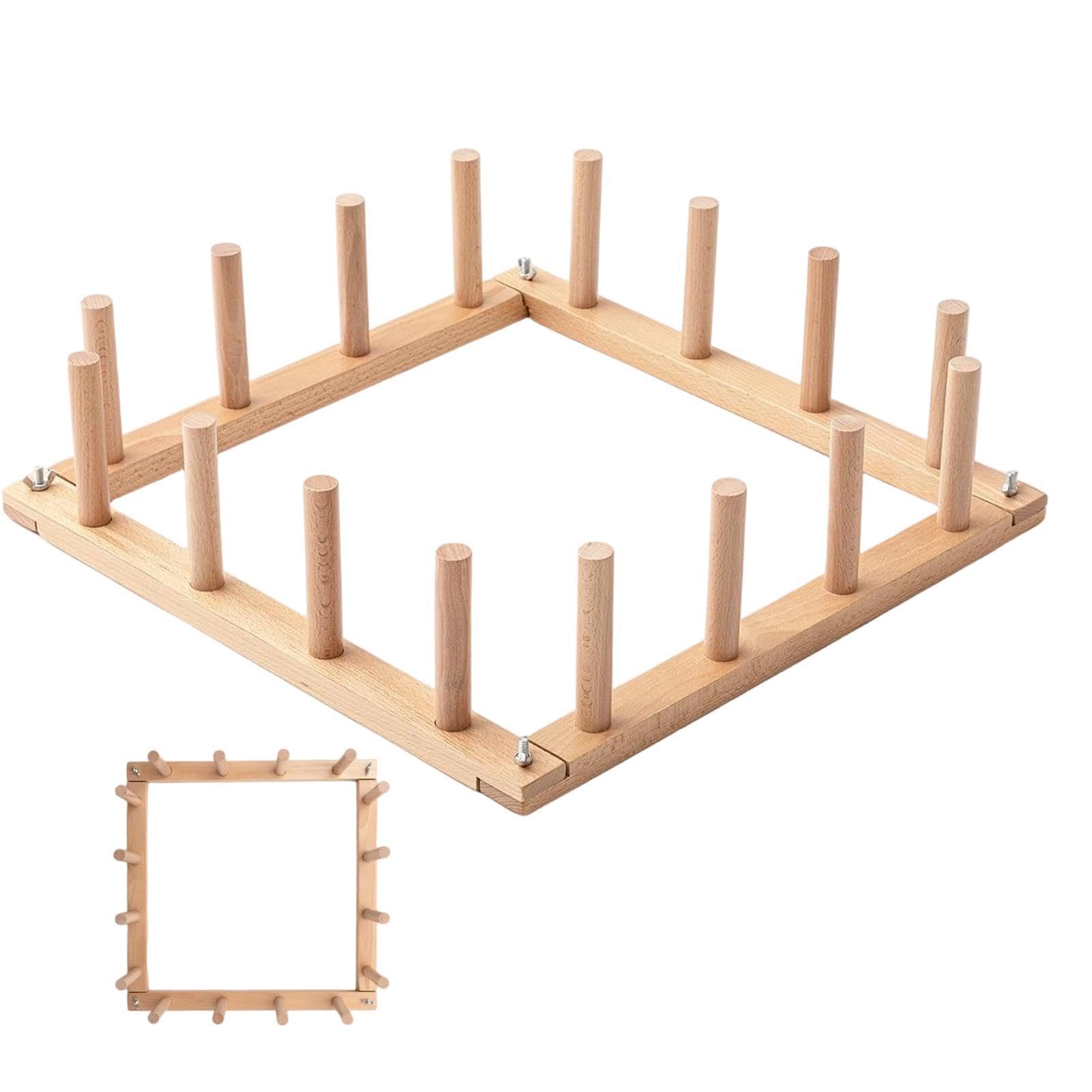 da maglia in legno fai da te adatto ai principianti per uncinetto a mano