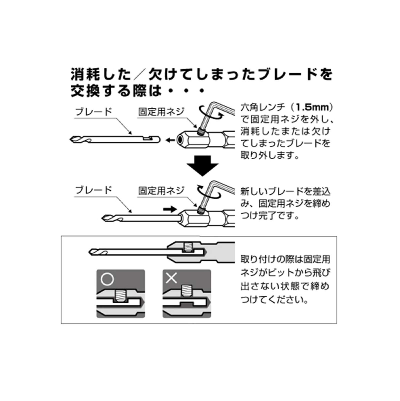Amazon | アネックス(ANEX) なめたネジはずし ビット 精密用 交換