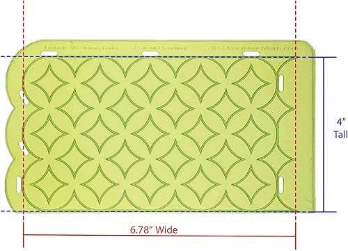 Miniatura 2 de Marvelous Molds Anillo de boda doble Onlay de silicona para decoración de pasteles con fondant  Glaseado de pasta de goma