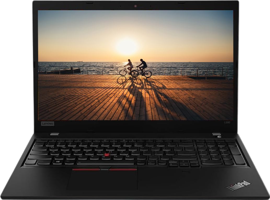 Lenovo ThinkPad L590 Ordenador portátil, Intel Core i3-8145U, 15.6" (1366x768), 8 GB de RAM, SSD de 256 GB, teclado QWERTY Japonés, Webcam, Windows 11 Pro (Reacondicionado)