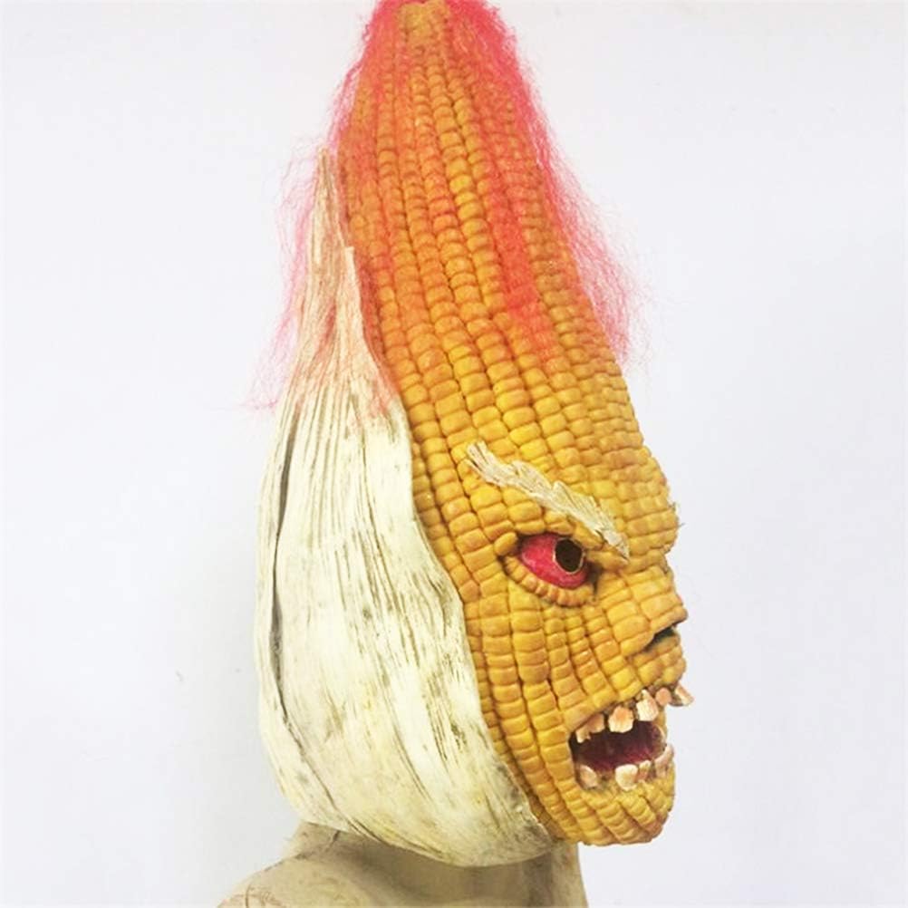 Halloween Scary Mask Horror Creepy Corn Mask Headgear Cosplay Props Masquerade/215
