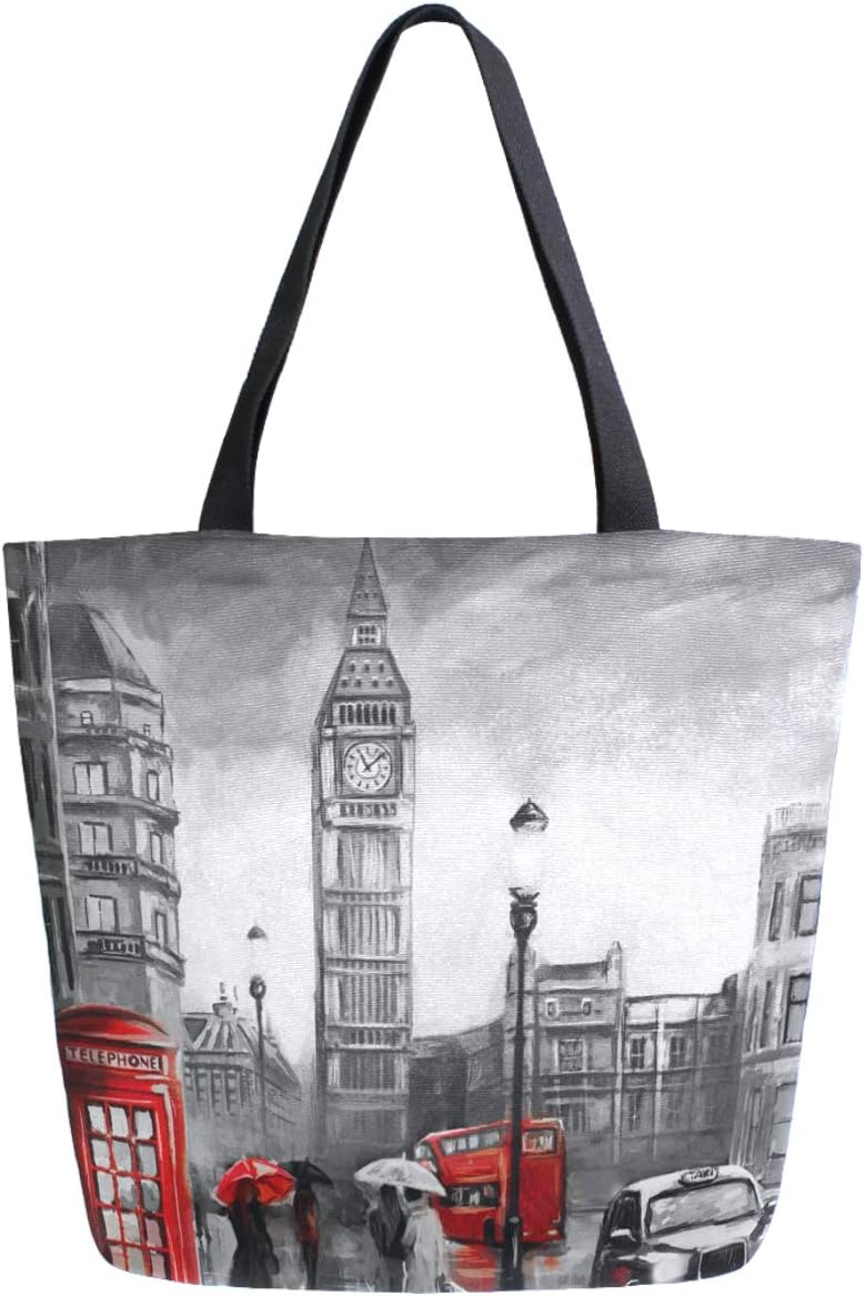 ZzWwR Stylish Print Extra Large Shoulder Tote Bag for Beach Travel Weekender Gym Grocery Shopping