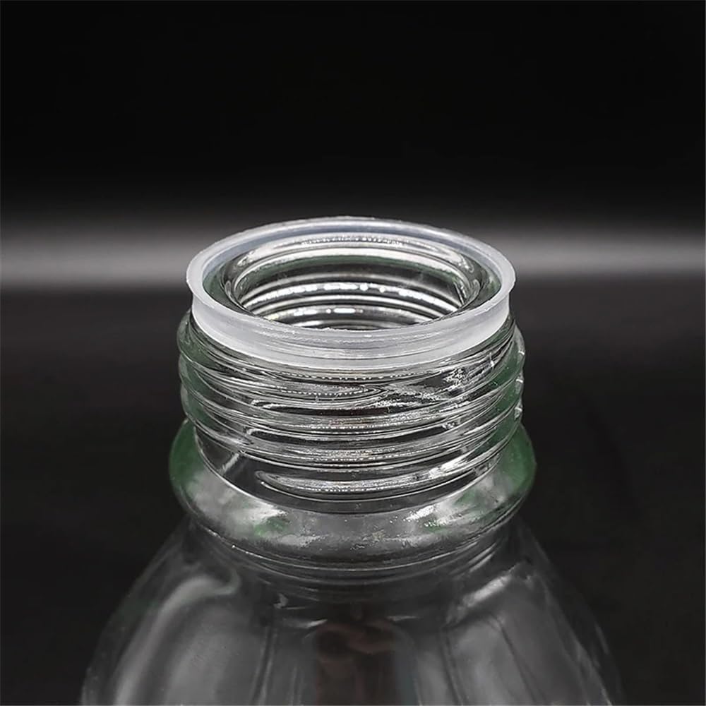 Sprzęt i sprzęt laboratoryjny, szkło borokrzemowe, 100-20 000 ml, pokrywka z tworzywa sztucznego, żółta, zakrętka, górna i dolna zdejmowana mała dysza, GL14 mm (15000 ml)