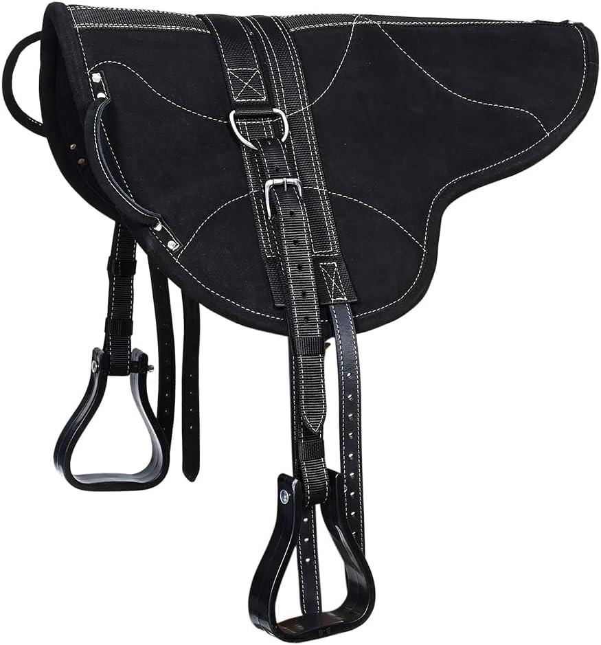 HILASON English Pleasure Trail Riding Bareback Treeless