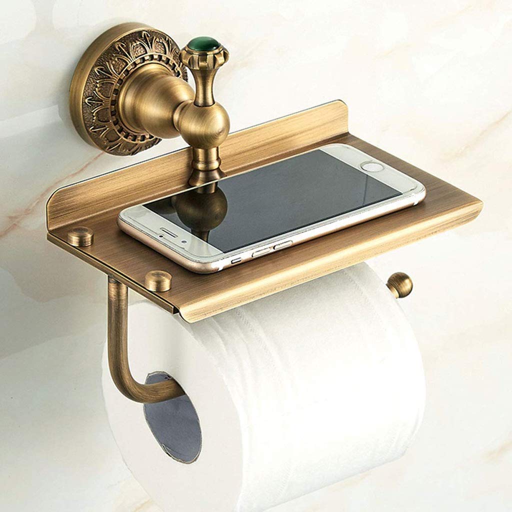 Chrome Supporto di Carta igienica in Acciaio Inox for Bagno e Cucina Accessori fissato al Muro Supporto di Carta igienica d'Argento in Acciaio Inox