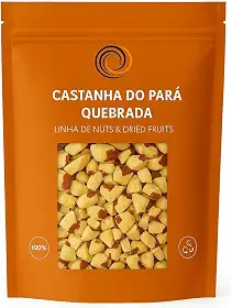 Castanha Do Pará Quebrada Ideal Para Receitas Saudáveis 1KG
