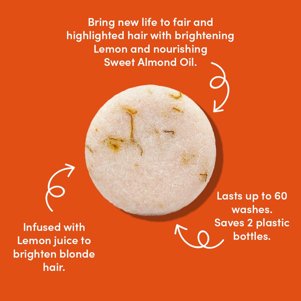 grüum Twin Pack Brightening Shampoo Bar 50g, Solid Shampoo Bars for Hair Up to 60 Washes - Image 3