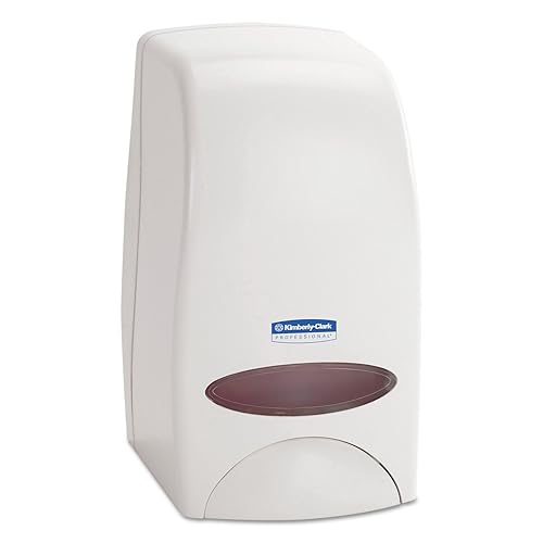 Scott® Essential™ Dispensador manual de cuidado de la piel de alta capacidad (92144), blanco, capacidad de 1.0 L, 4.85" x 8.36" x 5.43" (cantidad 1)