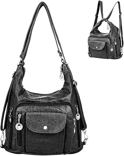 Bolsos Hobo para mujer, bolso grande y bolsos de mano de piel sintética suave para mujer, bolsos de hombro con múltiples bolsillos bolsa cruzada