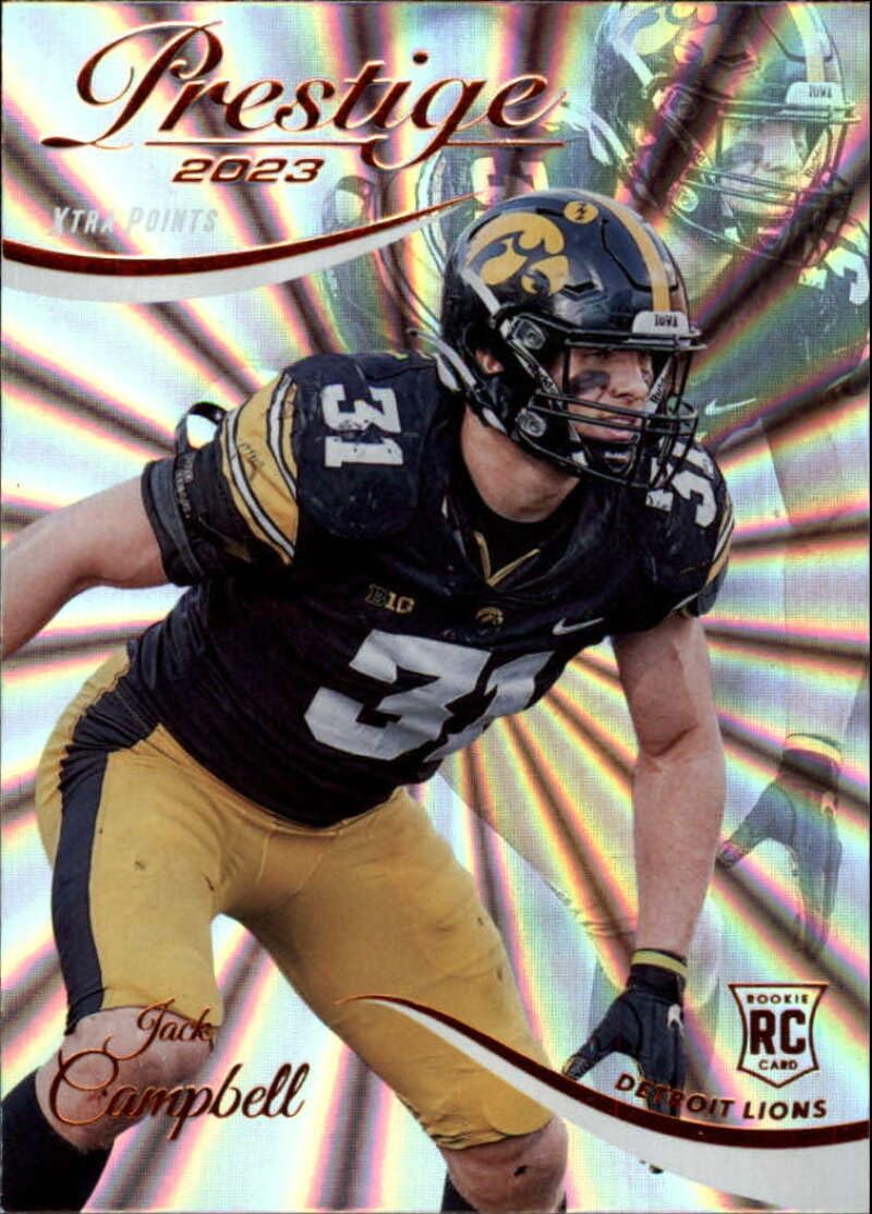 Amazon.com: 2023 Prestige Football Xtra Points Sunburst #342 Jack
