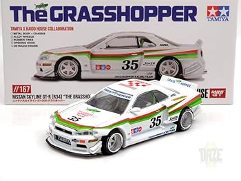 チェース KAIDO スカイライン R34 MINI GT グラスホッパー 新品 KHMG167 TSM MINI-GT 1/64 日産 スカイライン GT-R R34