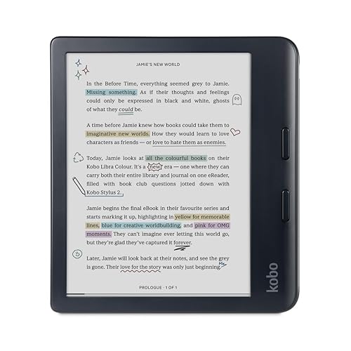 Kobo Libra Colour 7-inch Glare-Free Colour E Ink Waterproof