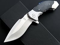 Vista 3 de Eafengrow EF15 Cuchillos de hoja plegable 7.9 pulgadas 9Cr18Mov Blade y G10 Mango Cuchillo de camping al aire libre