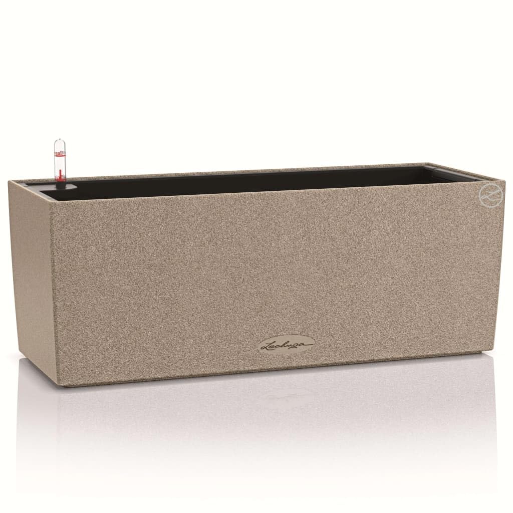 Lechuza Fioriera BALCONERA Stone 50X19 con Auto irrigazione Beige Sabbia