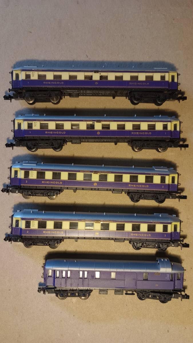 珍品】旧アーノルド 旧ドイツ鉄道 ラインゴルドセット ARNOLD : 客車