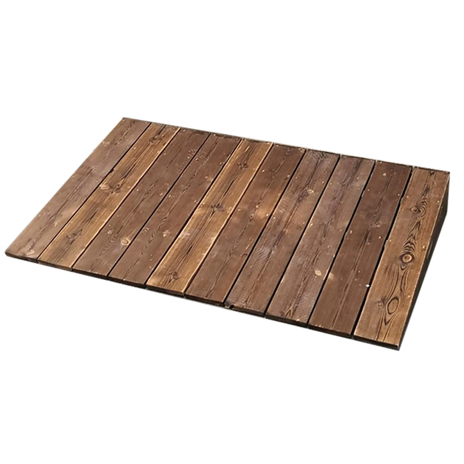 Rampa de silla de ruedas de madera sólida para umbral de puerta de 60cm de ancho de carga duradera pendiente para scooter Walker Curb Acceso antideslizante Ayuda de movilidad resistente Paso seguro li