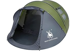6 Person Easy Pop Up Tent for Camping