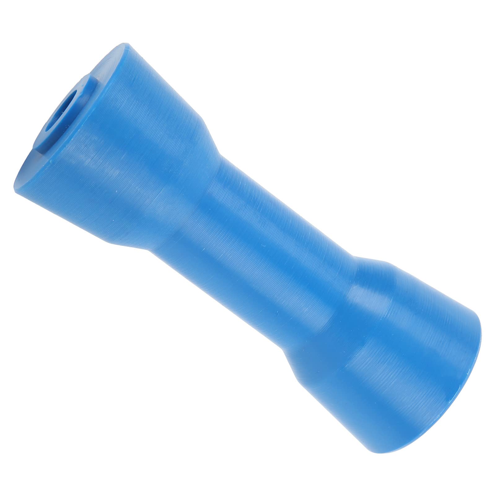 Rodillo de quilla de PVC Azul de 160 mm, Rodillo de quilla Marina autoalineador con Orificio de Eje de 17 mm, Rodillo Duradero y Flexible para remolques de Botes, Ideal para el
