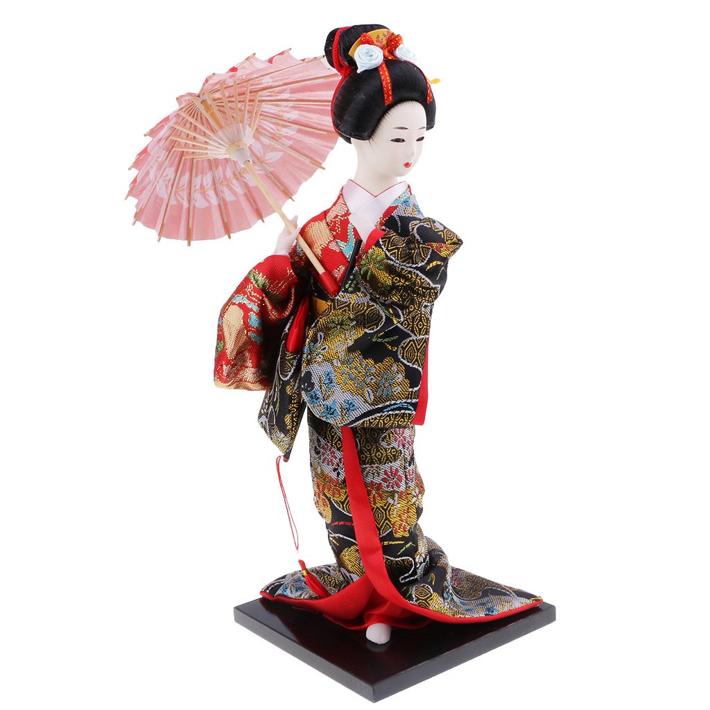 Amazon.co.jp: 芸者の人形 踊り子 歌舞伎 女性のドール 古典的 雅