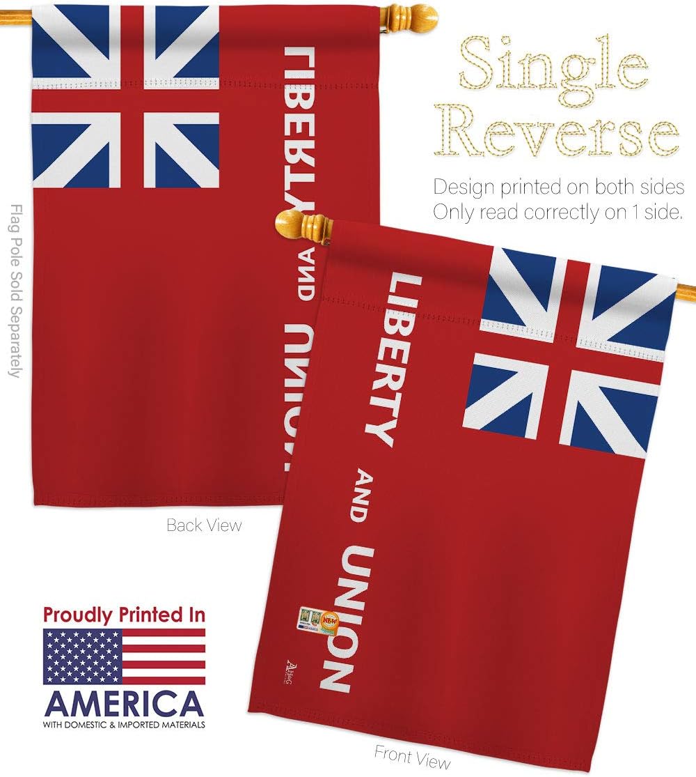 Taunton House Flag Dowel Set Americana US Historic July Memorial Veteran Independence United State American Small Decorative Gift Yard Banner Made In USA 28 X 40