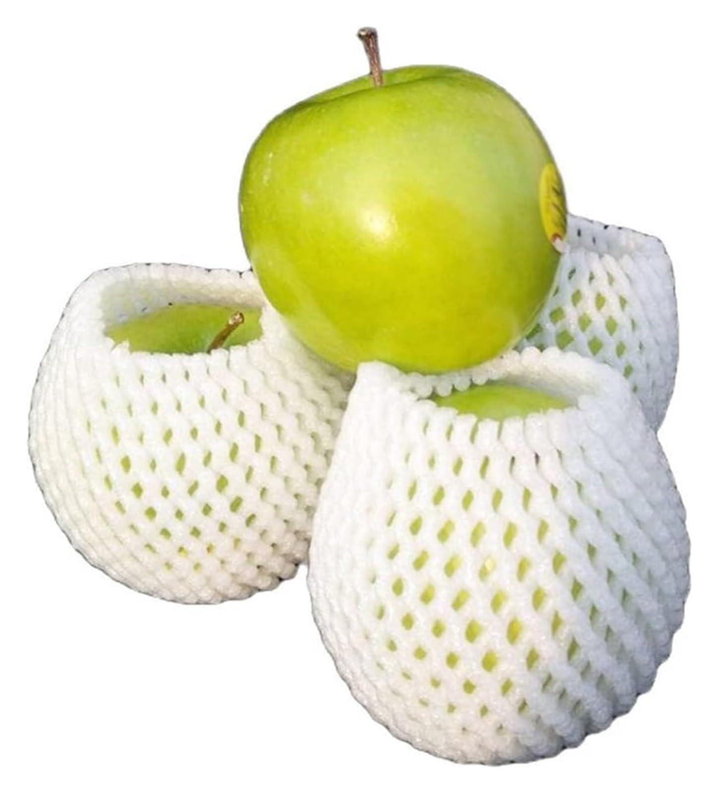 Fundas Protectoras de Malla de Espuma para Fruta, 50 Fundas de Red Espuma for Frutas con Bolsillos, Varios tamaños for Embalaje Transporte(12X7cm)