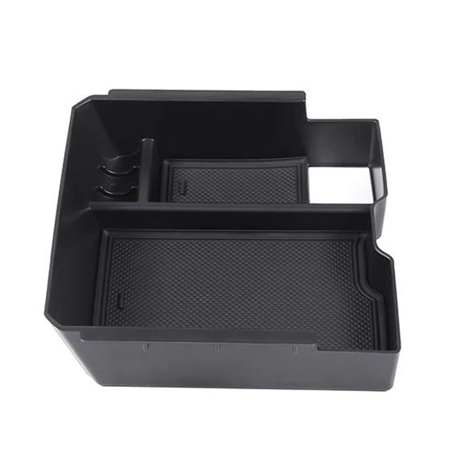 CLCPTPOGMA Centre Console Storage Box For Ford For Ranger For Everest 2023-2026 Car Armrest Storage Box Center Console Organizer Container Coin Tray Accessories (Electric Handbrake)