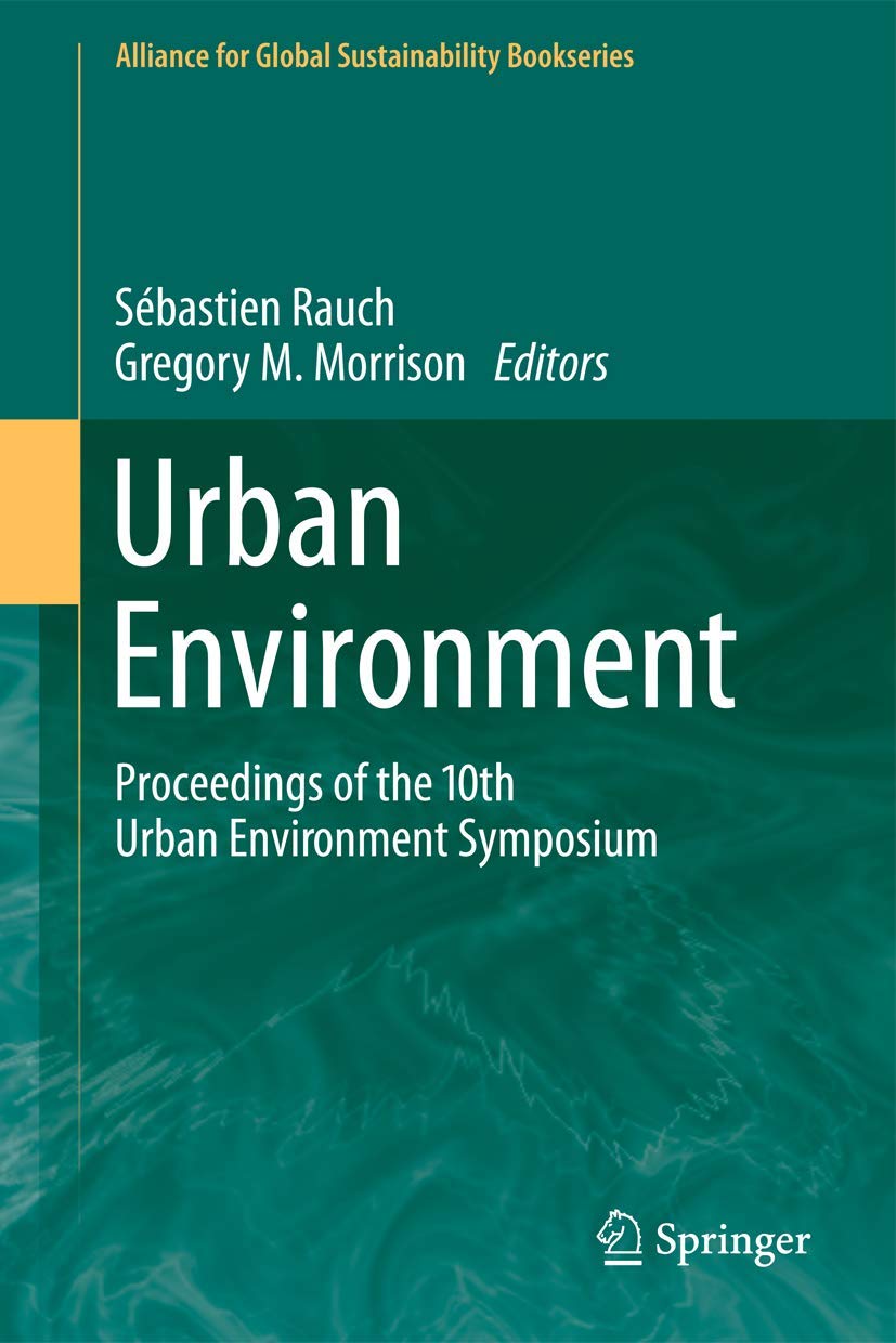 Urban Environment 10th Symposium - Actes scientifiques sur l'écologie urbaine