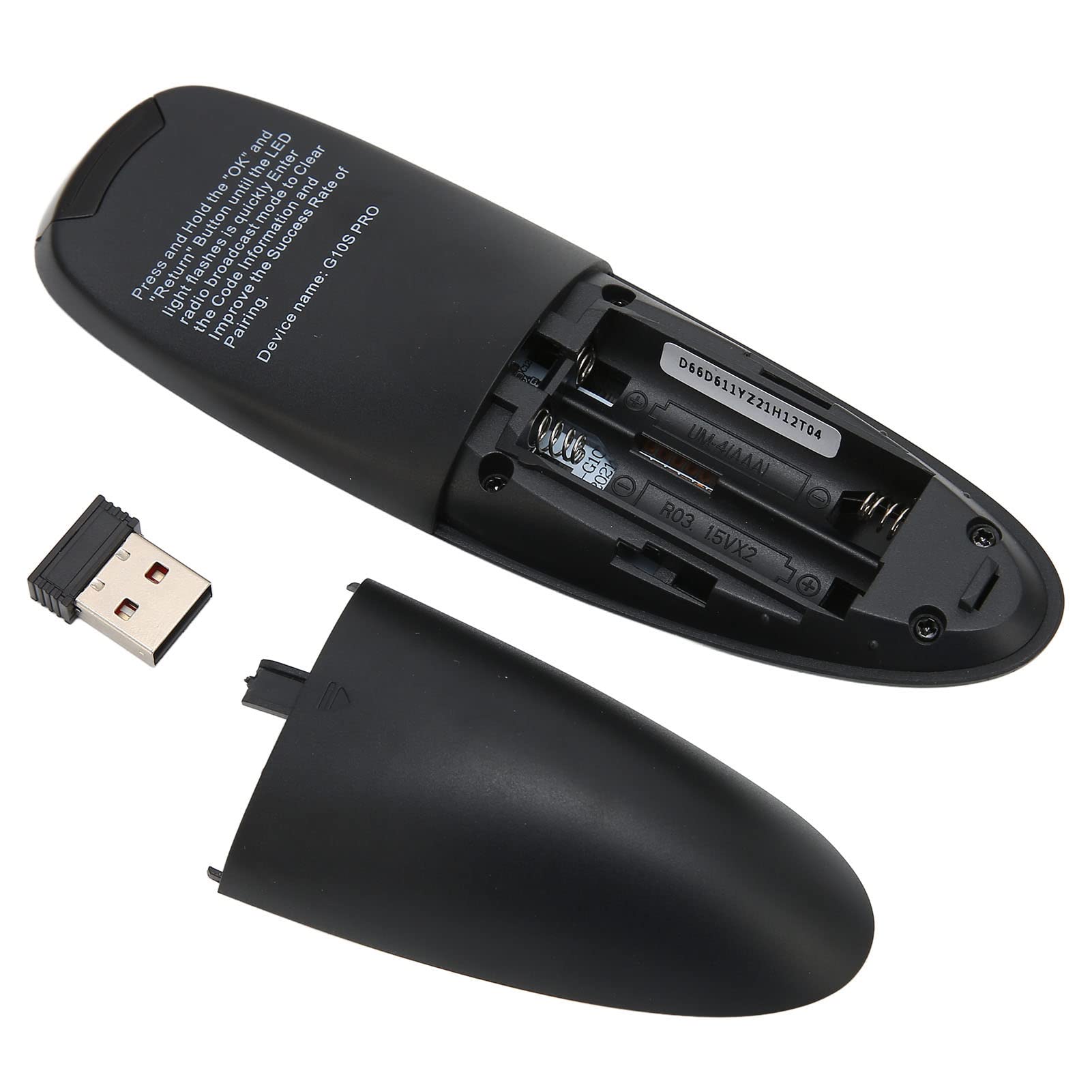 Telecomando Vocale per TV Box , Air Mouse Bluetooth | telecomando wireless controllo vocale ricevitore bluetooth materiale abs proiettore portata 10 metri